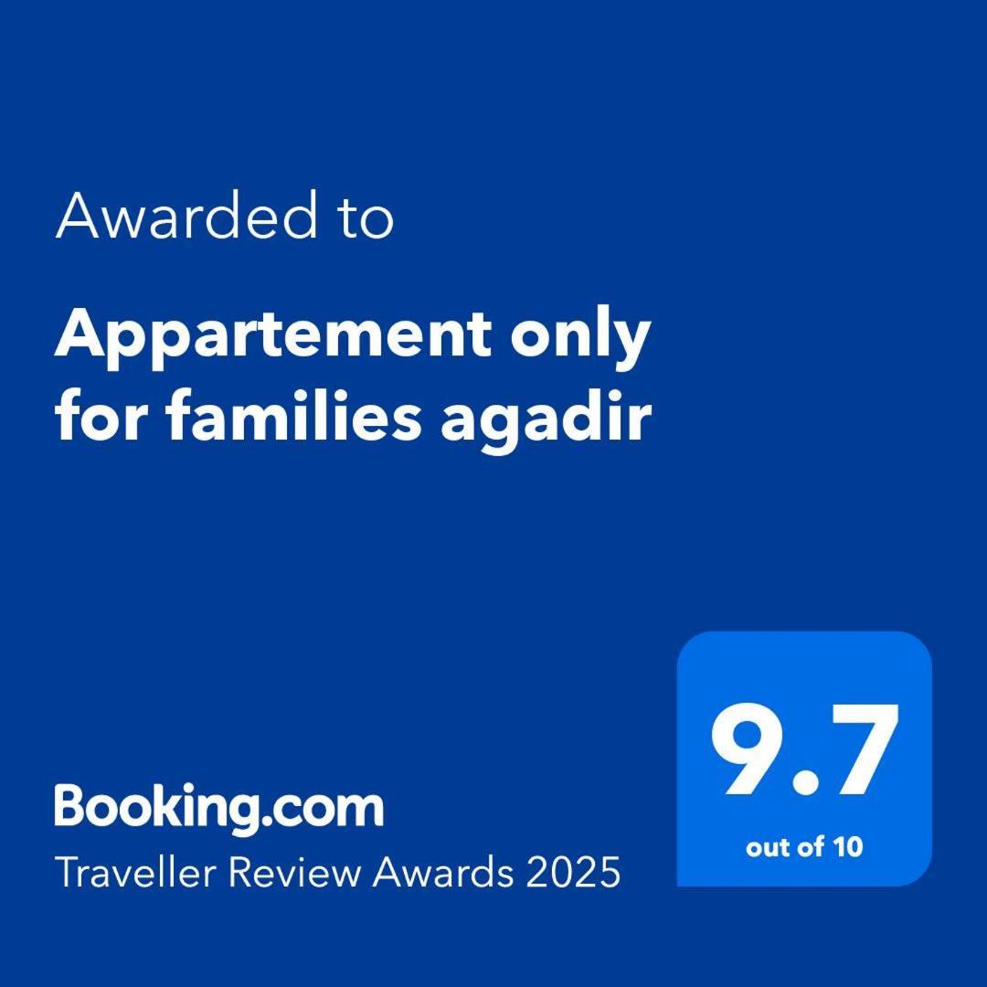 Appartement Only For Families Agadir Dış mekan fotoğraf
